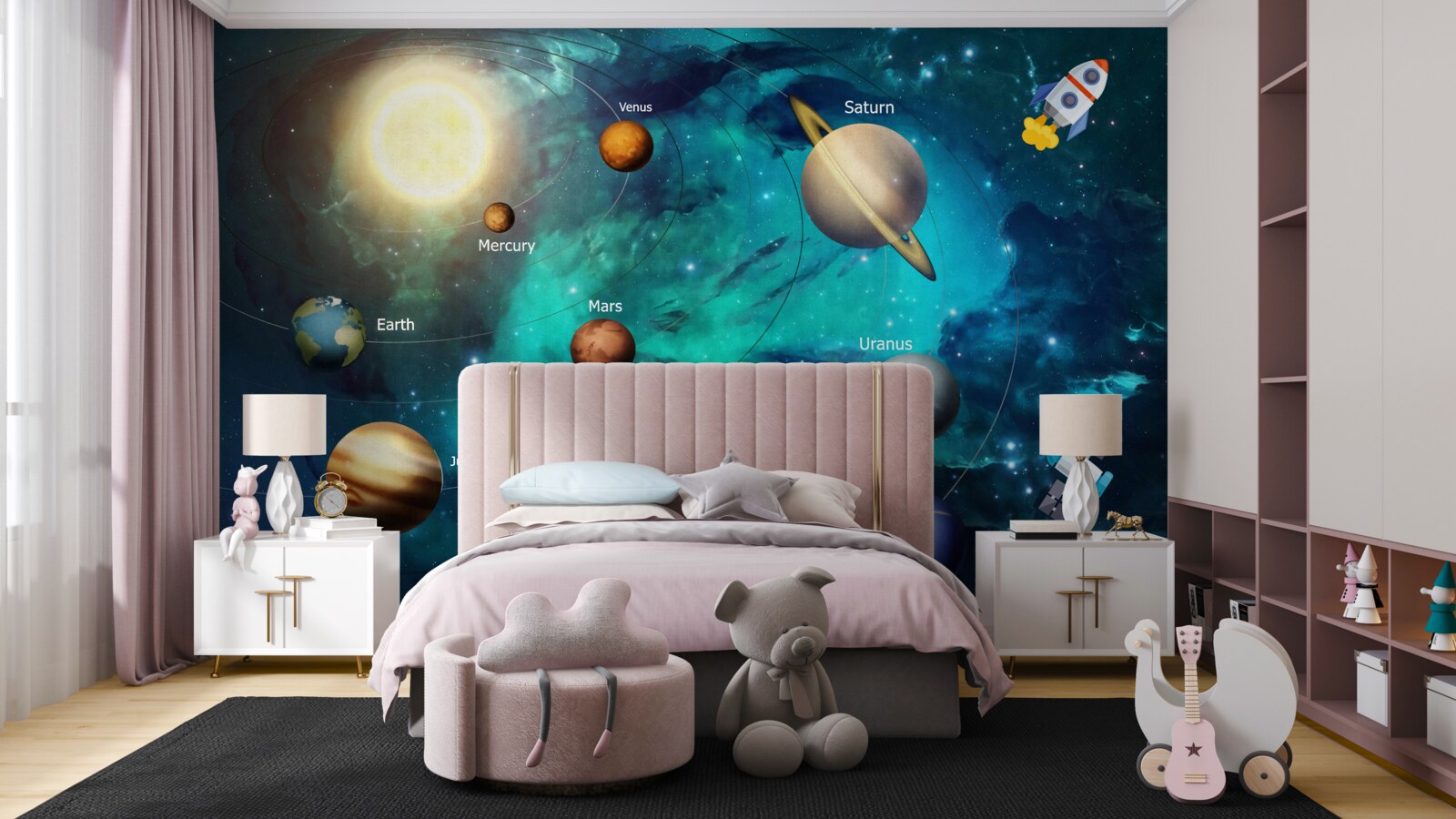 Papier peint les corps cosmiques dans l'univers