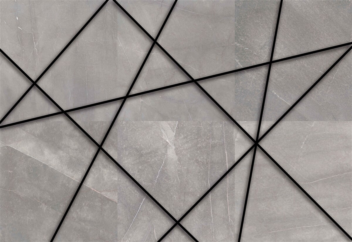 Papier peint rayures dans un motif marbré