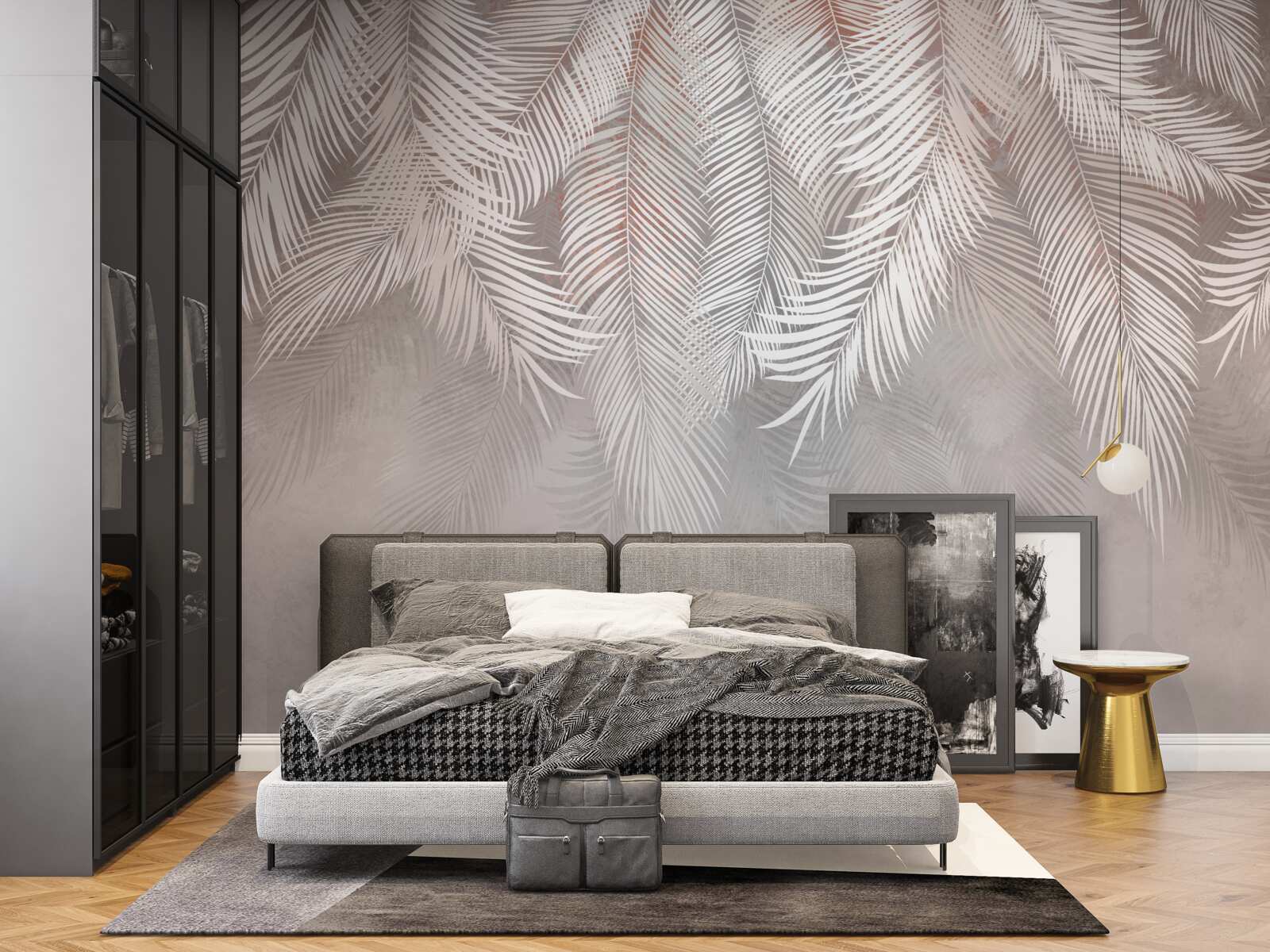 Papier peint lait d'oiseau