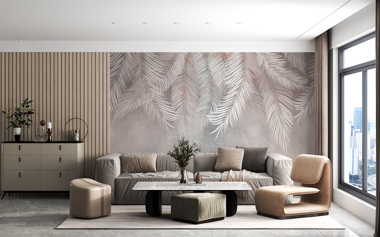 Papier peint lait d'oiseau