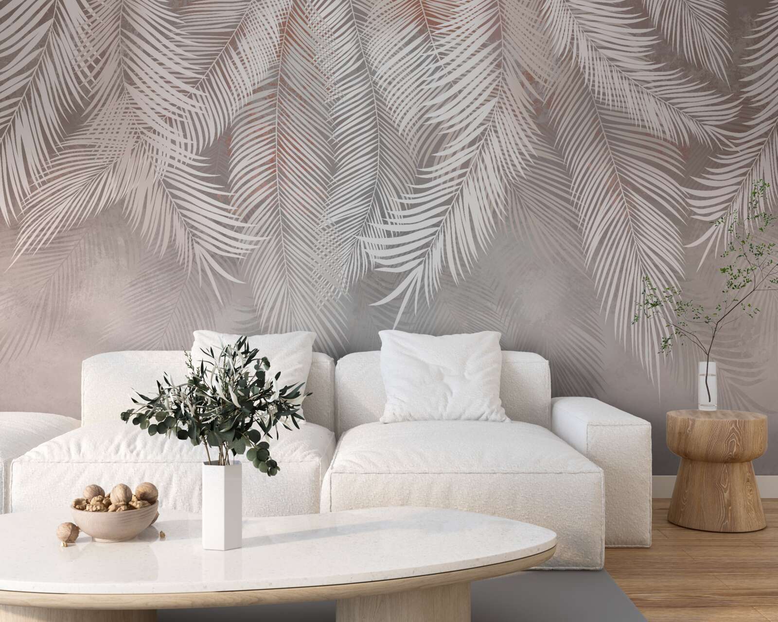 Papier peint lait d'oiseau