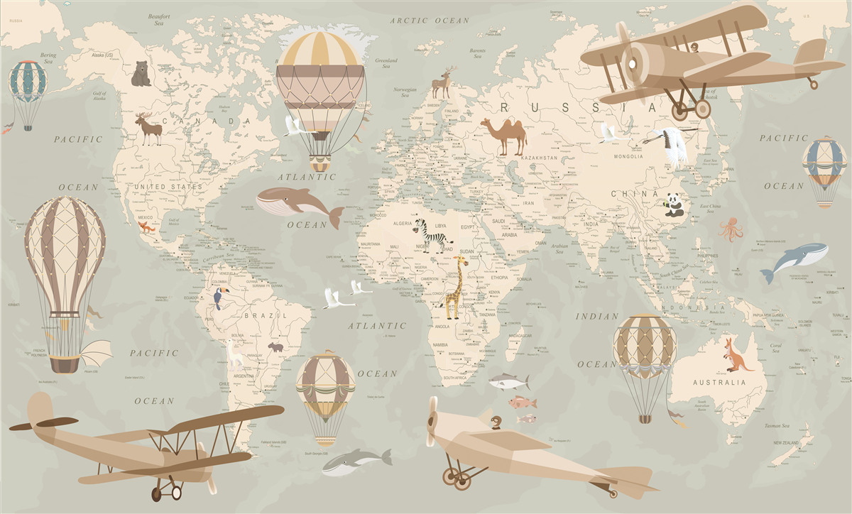 Papier peint guide de l'explorateur miniature