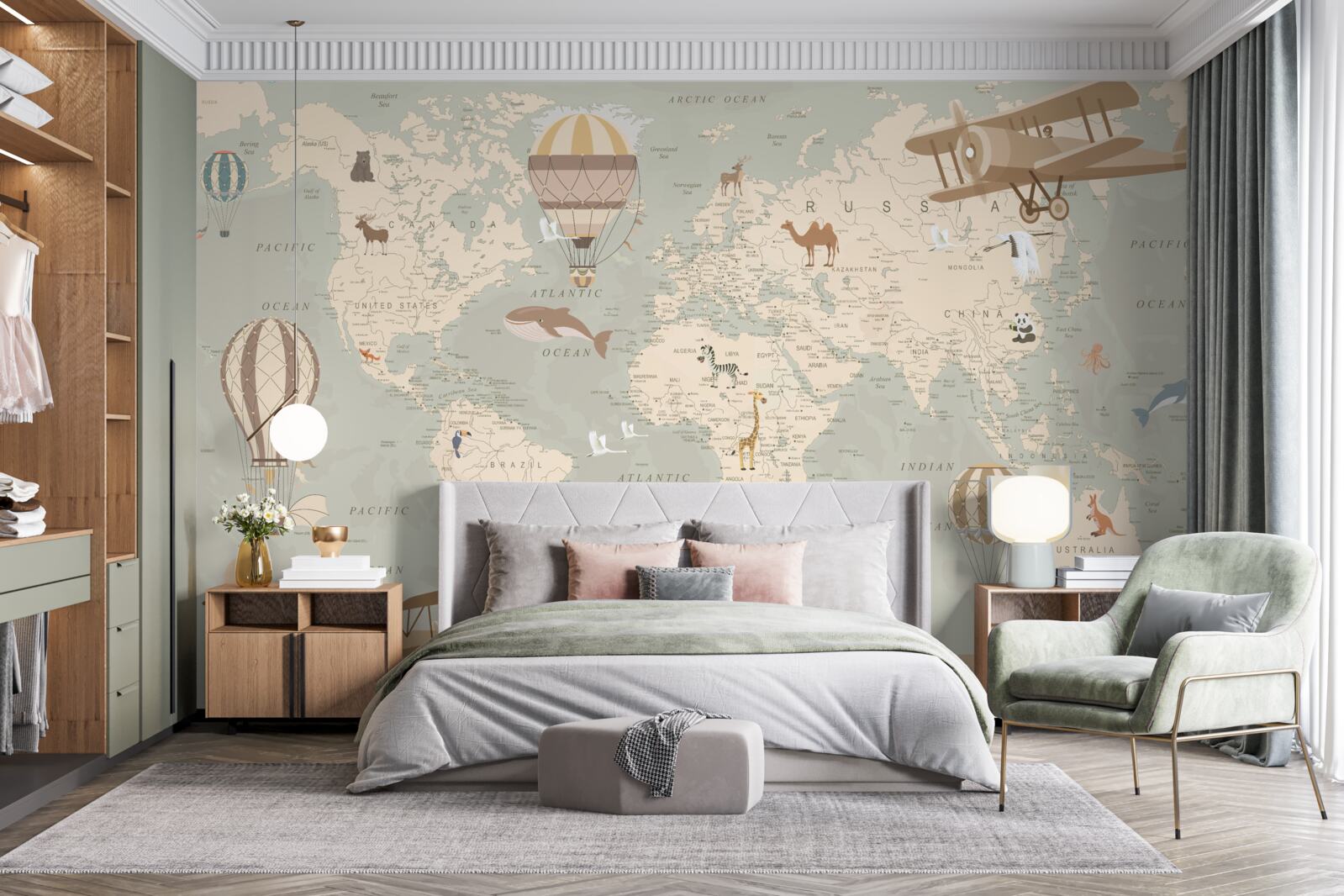 Papier peint guide de l'explorateur miniature