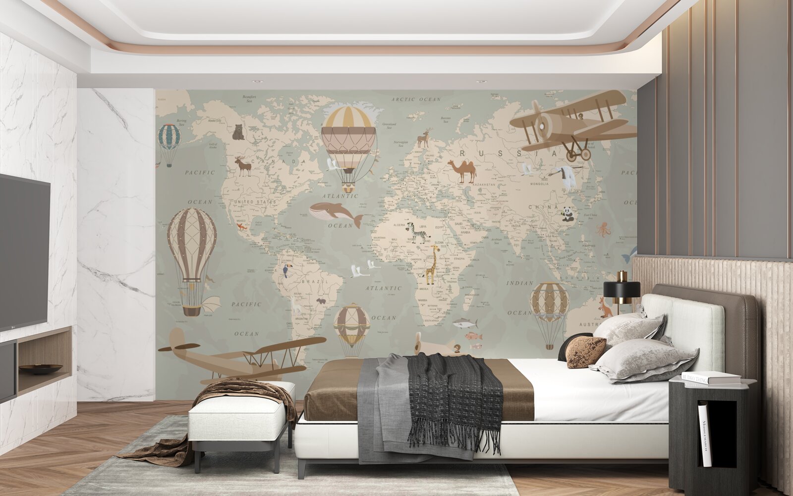 Papier peint guide de l'explorateur miniature