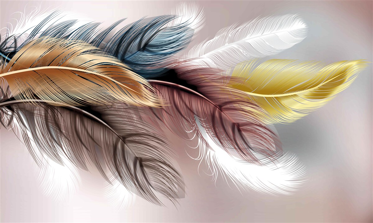 Papier peint crayon et aménagement intérieur