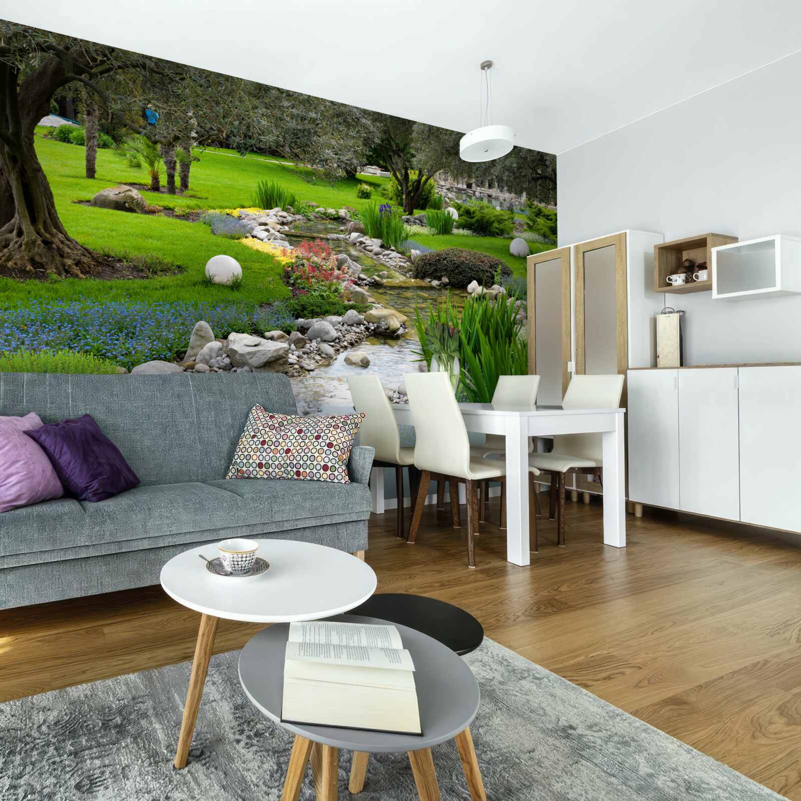 Papier peint le jardin japonais est une véritable oasis