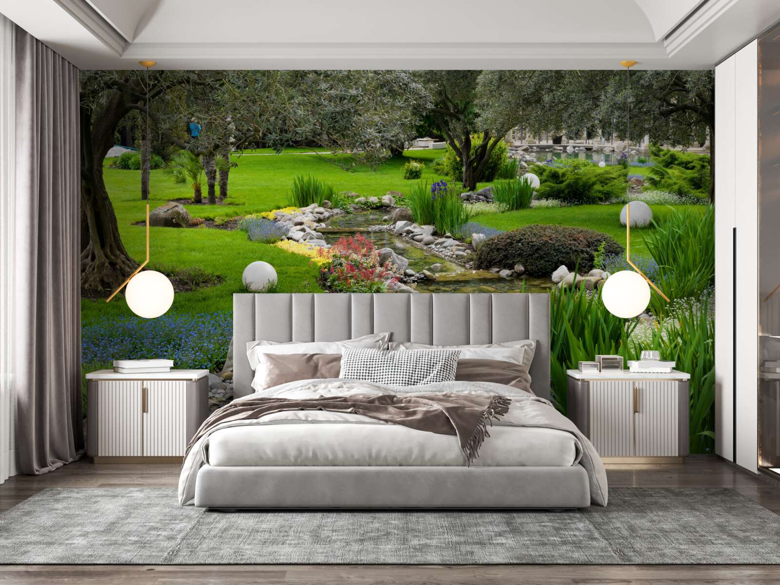 Papier peint le jardin japonais est une véritable oasis