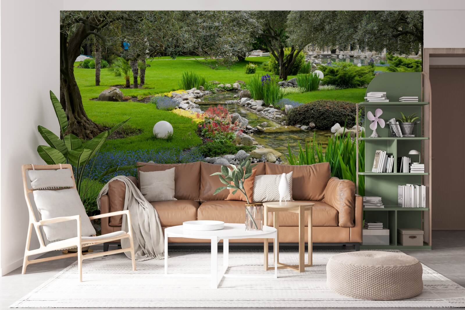 Papier peint le jardin japonais est une véritable oasis