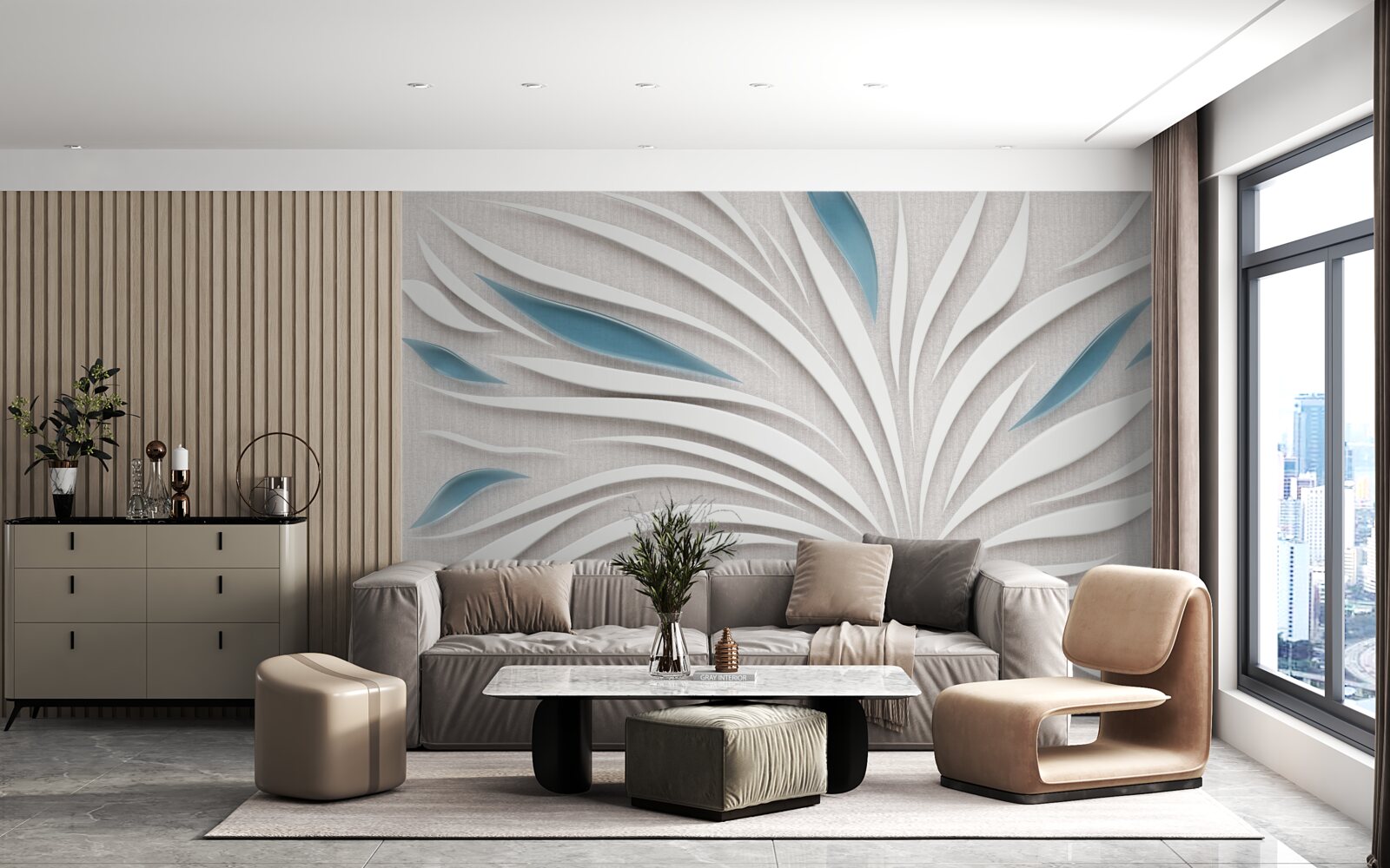 Papier peint Minimalisme