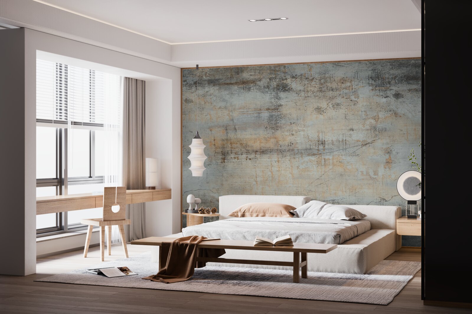 Papier peint Mur décoré dans un style vintage