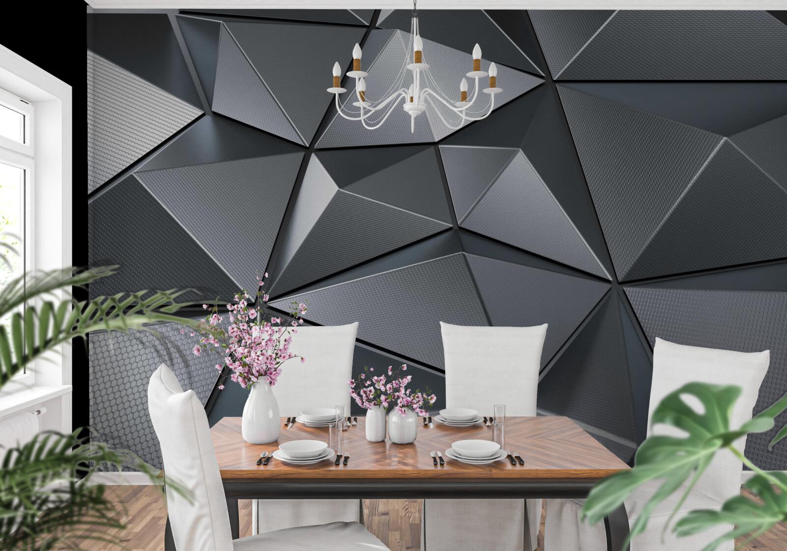 Papier peint Mur en 3D