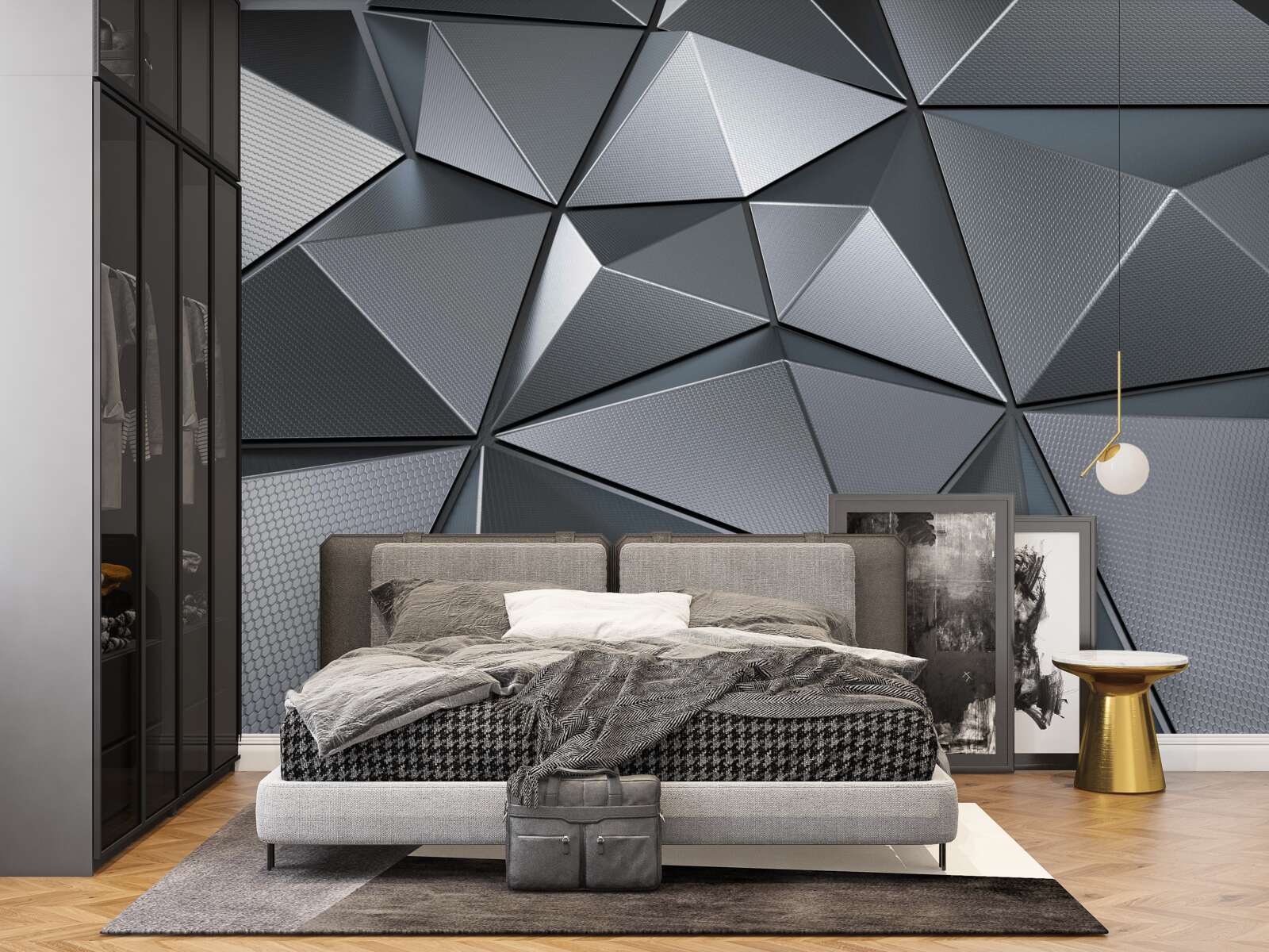 Papier peint Mur en 3D