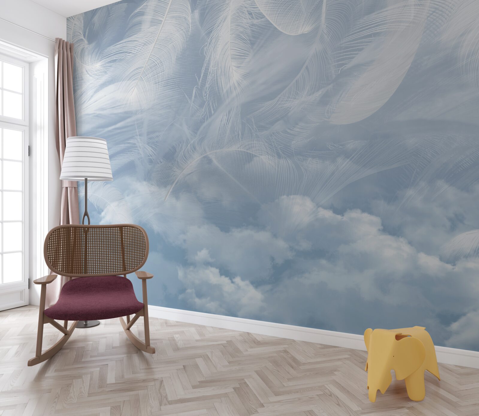 Papier peint repos sacré