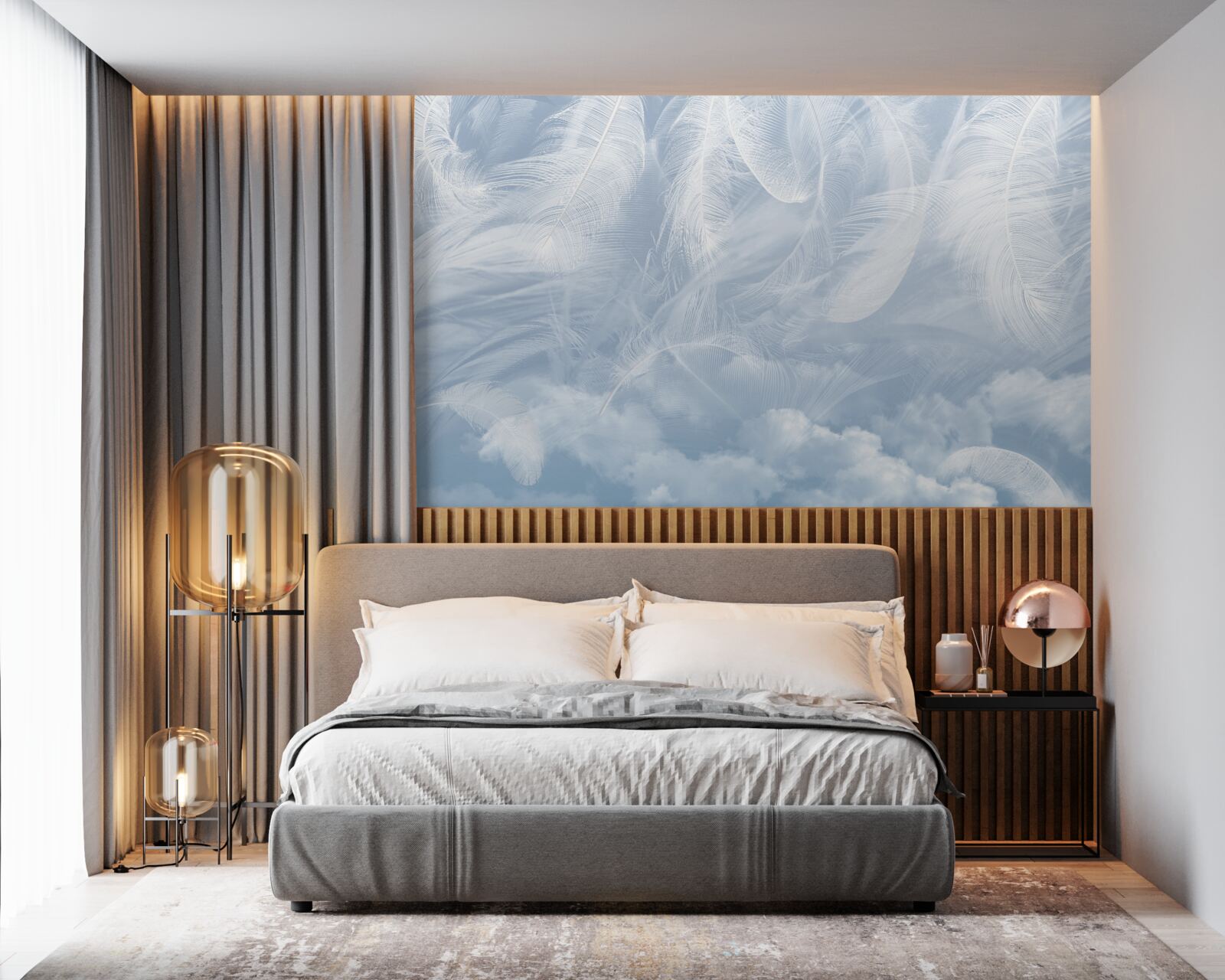 Papier peint repos sacré