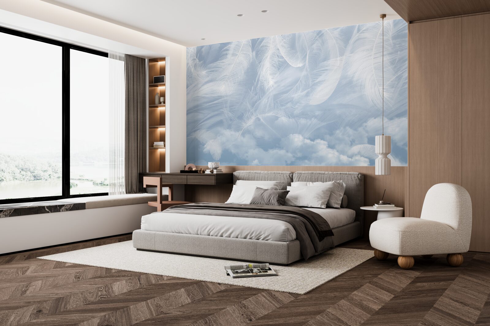 Papier peint repos sacré