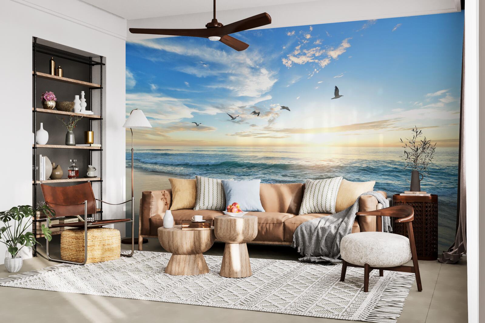 Papier peint un espace maritime charmant