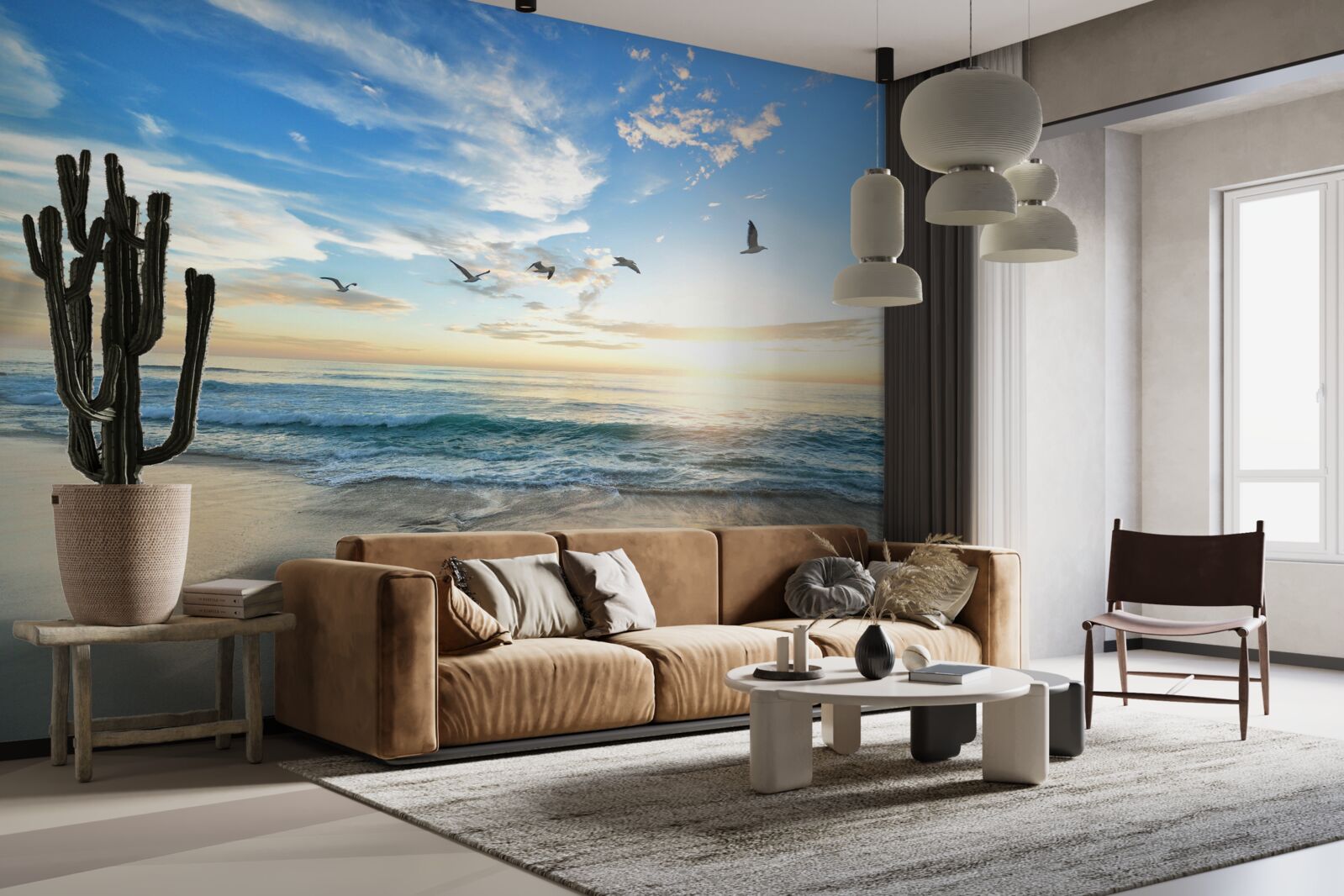 Papier peint un espace maritime charmant