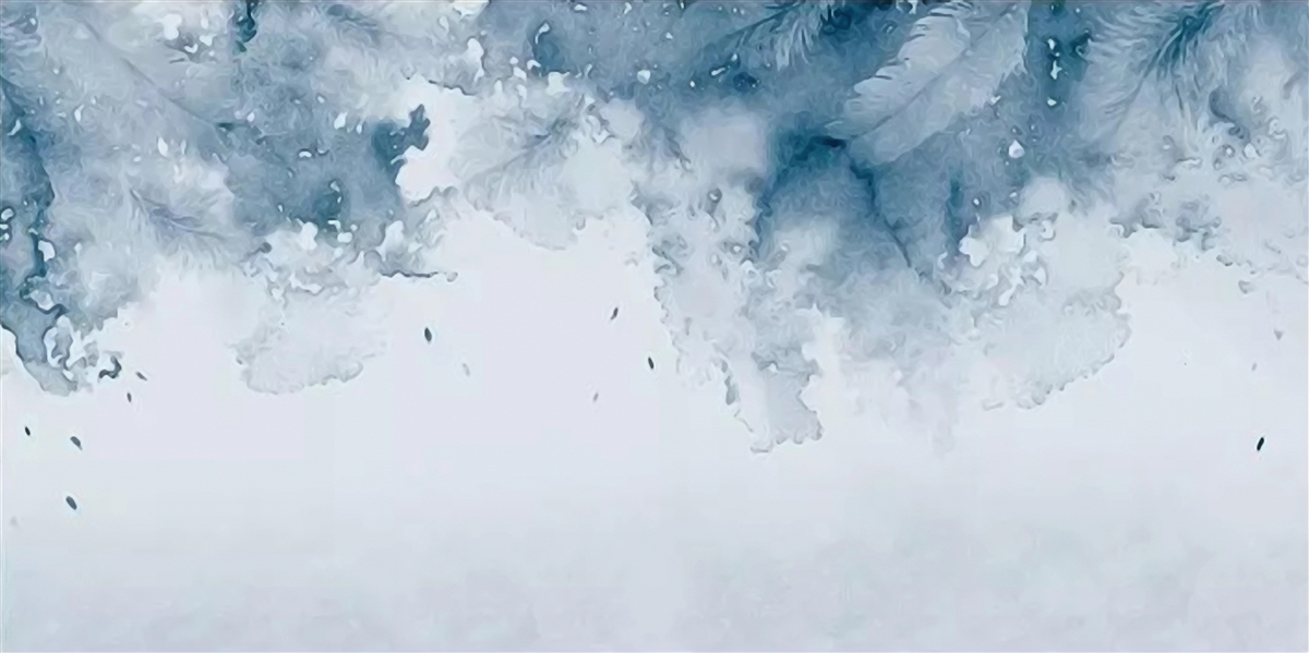 Papier peint mur bleu