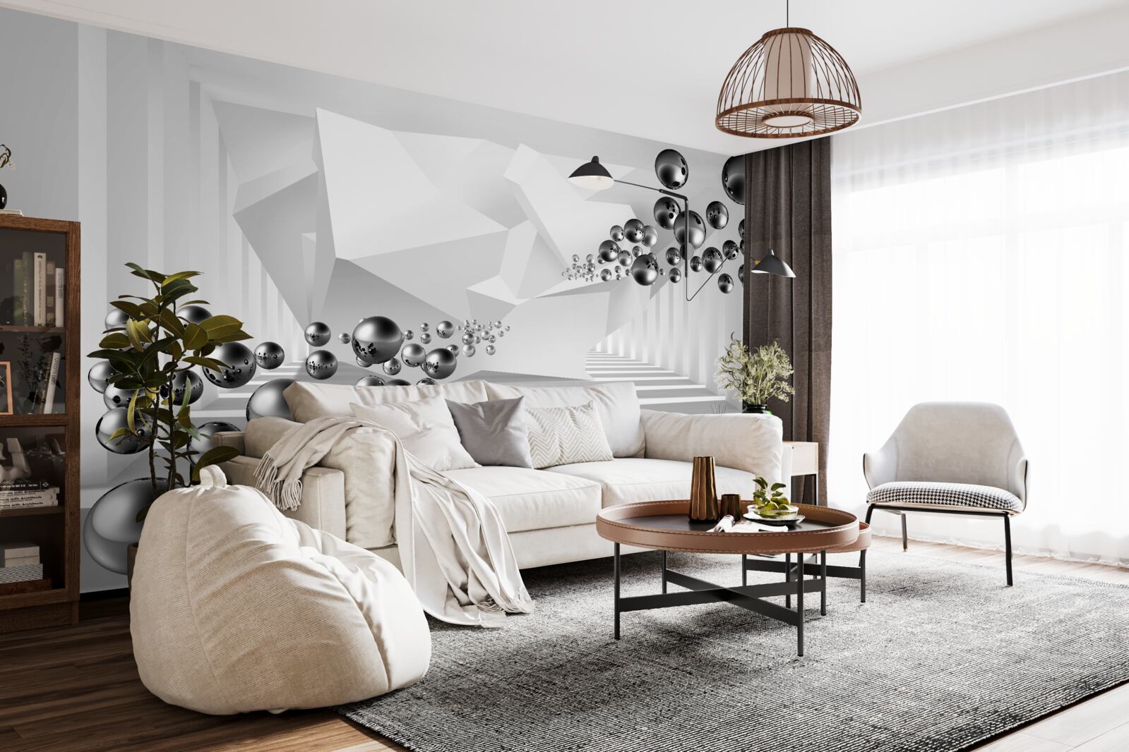 Papier peint Kule 3D