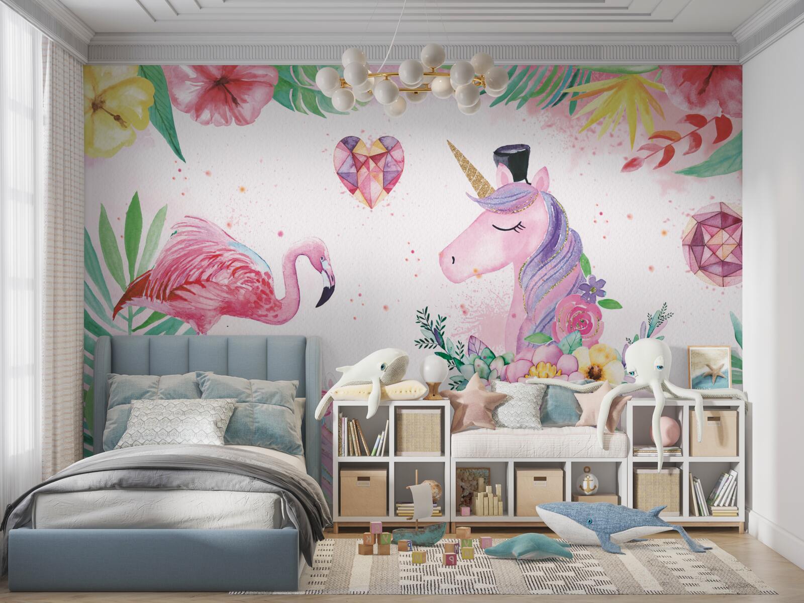 Papier peint des rêves dans les tons roses