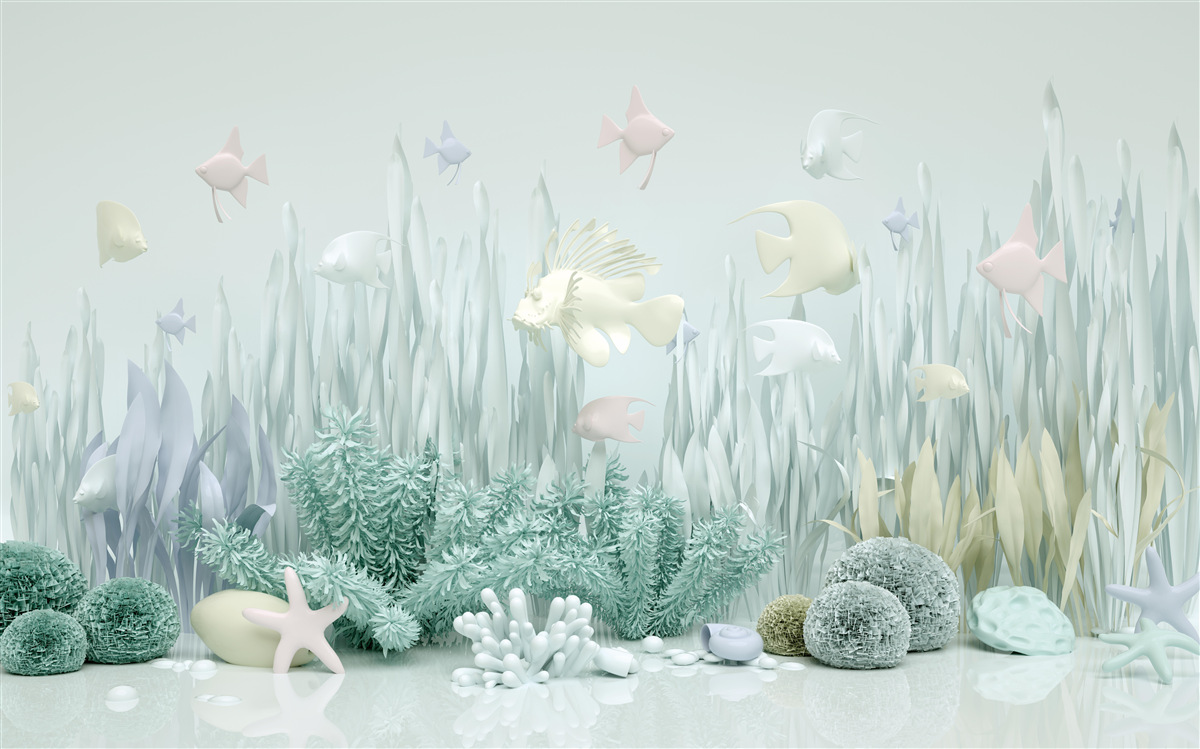 Papier peint Le monde sous l'eau