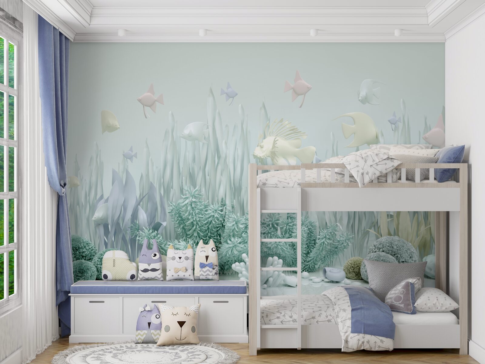 Papier peint Le monde sous l'eau