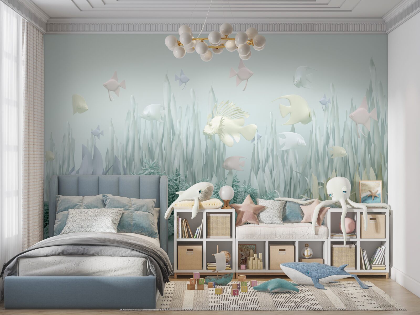 Papier peint Le monde sous l'eau