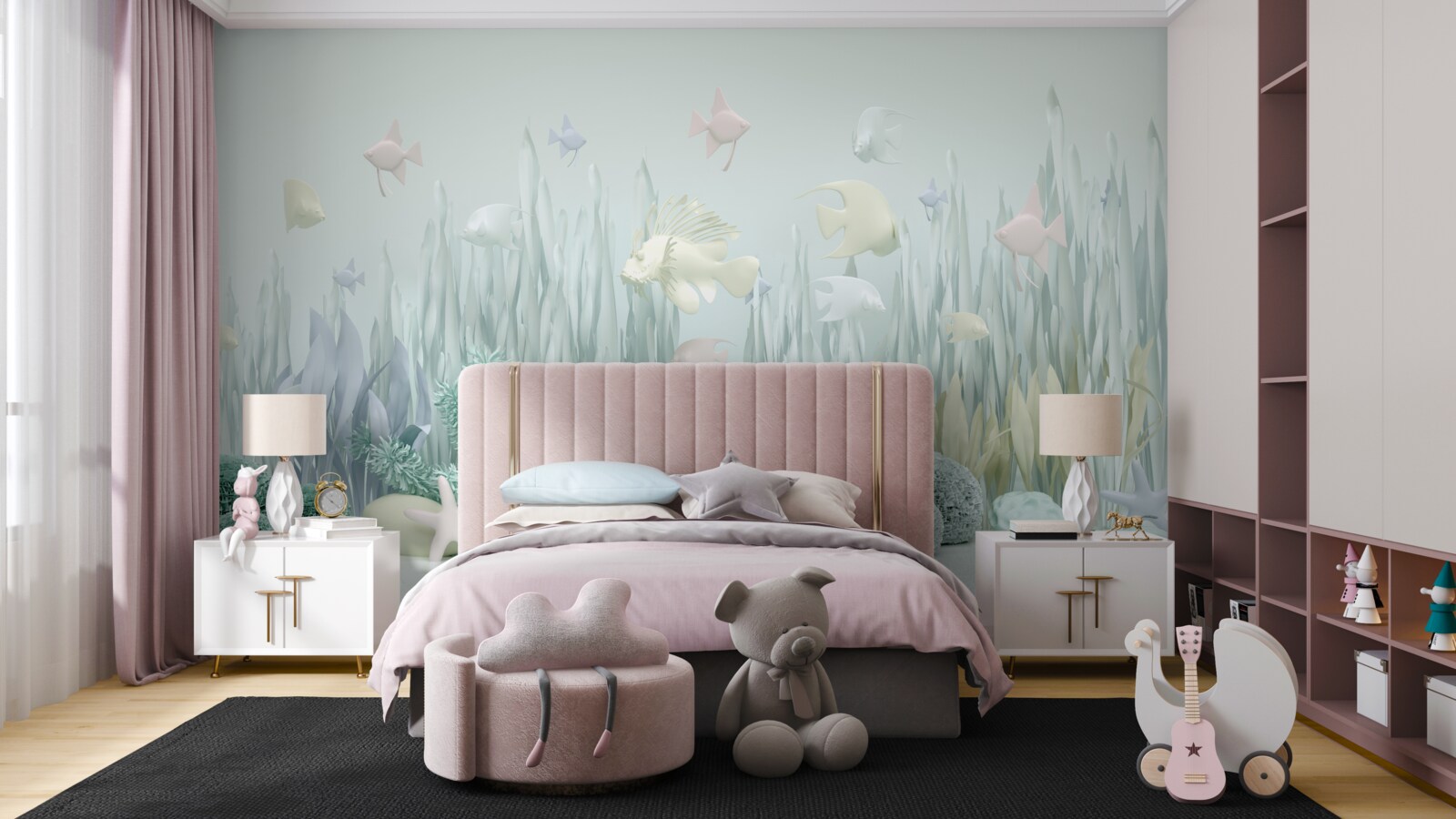 Papier peint Le monde sous l'eau