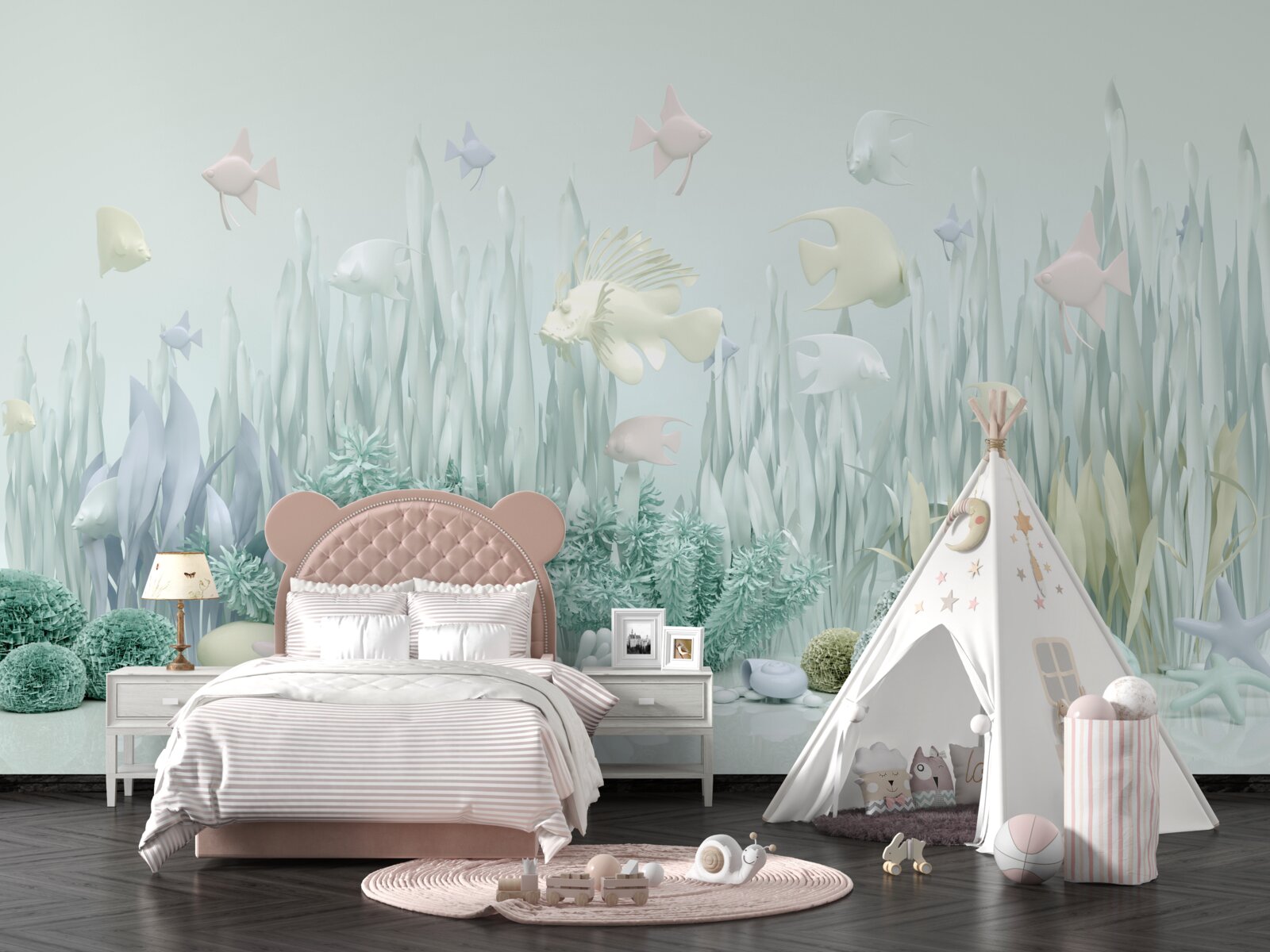 Papier peint Le monde sous l'eau