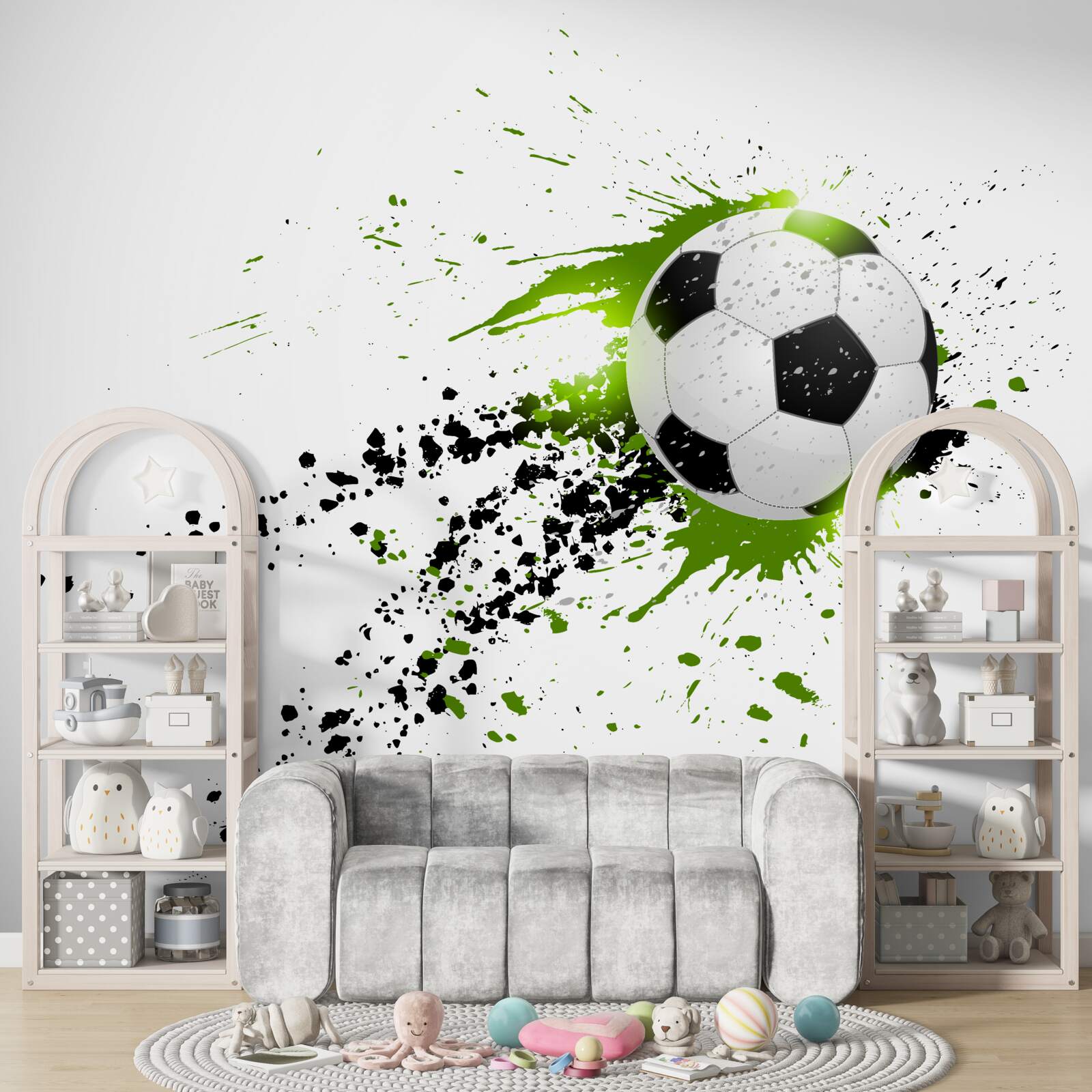 Papier peint balle de match