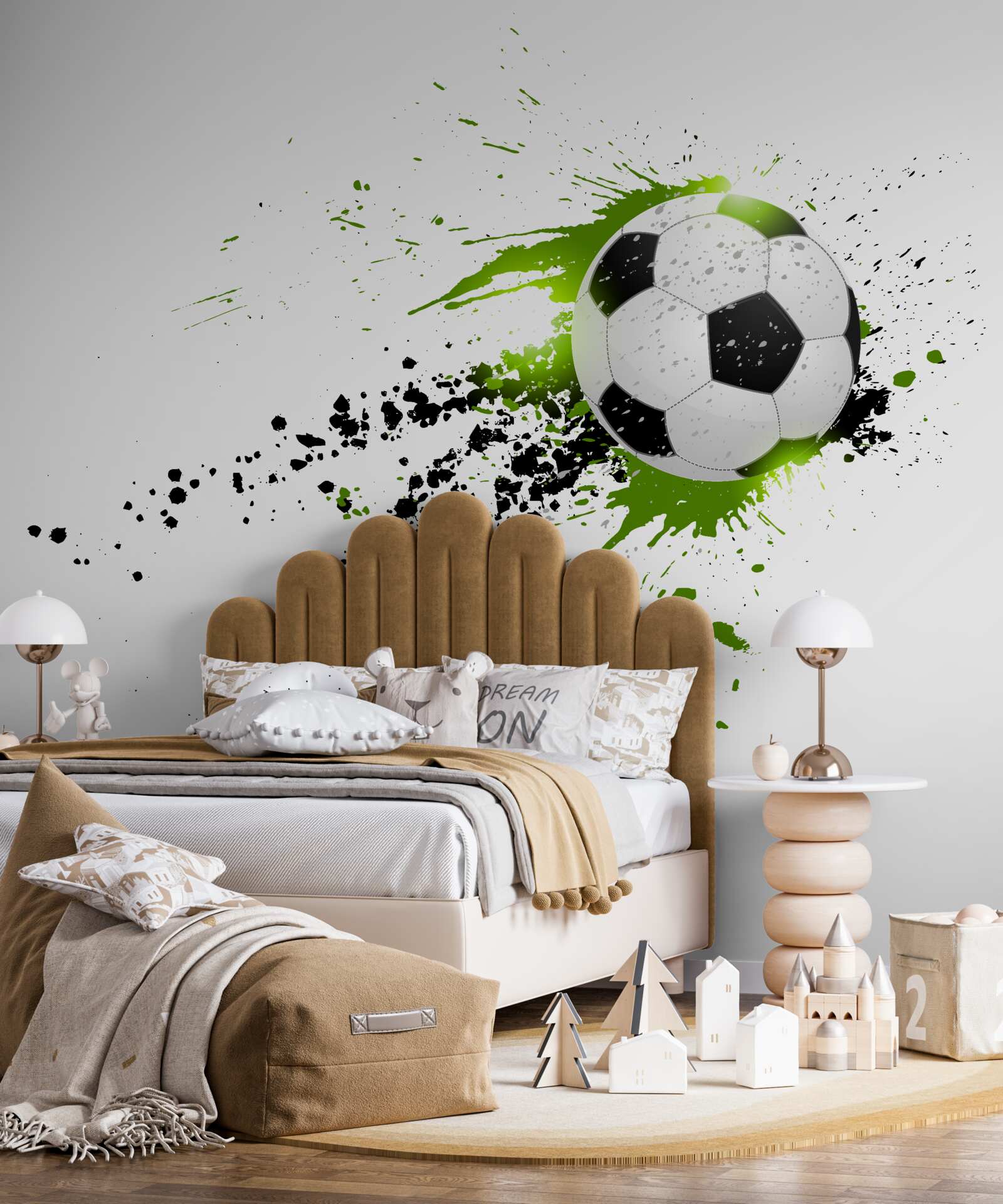 Papier peint balle de match