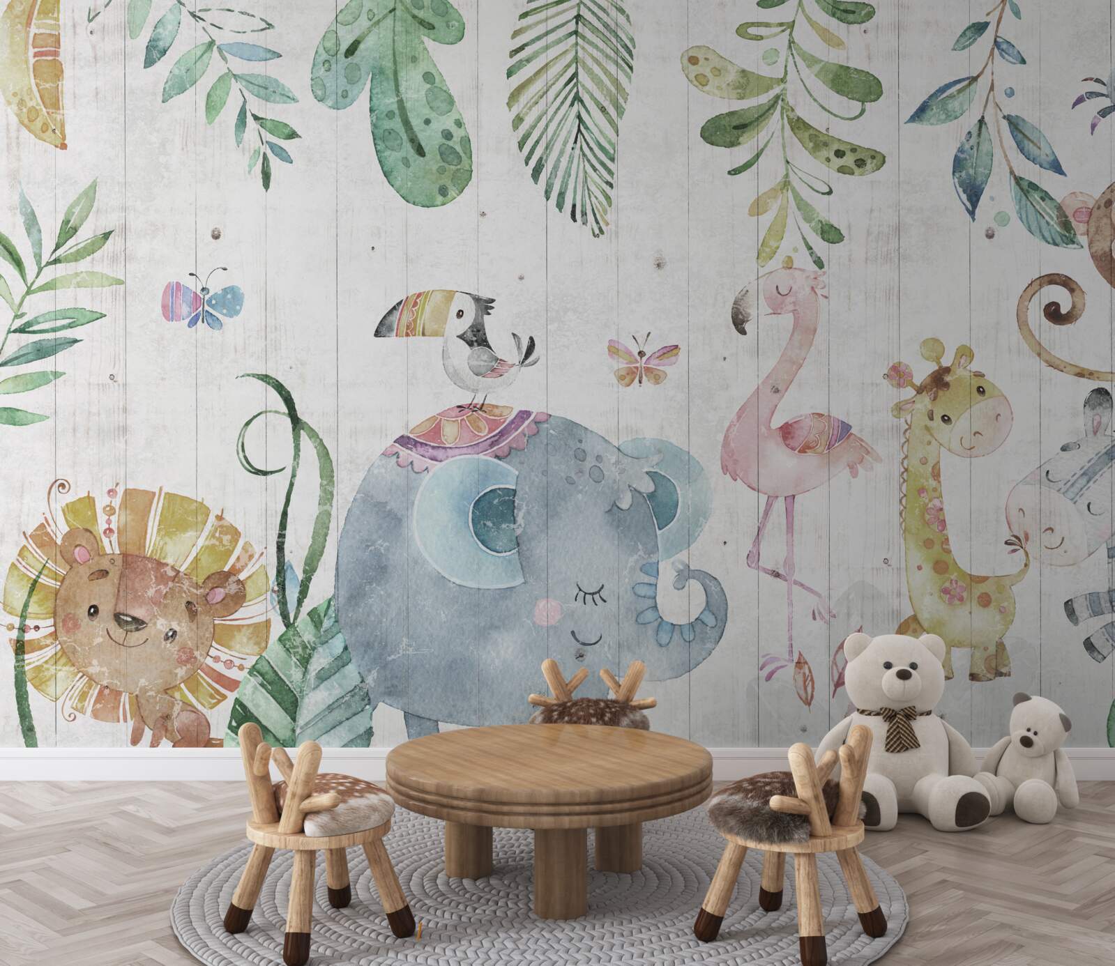 Papier peint régions équatoriales