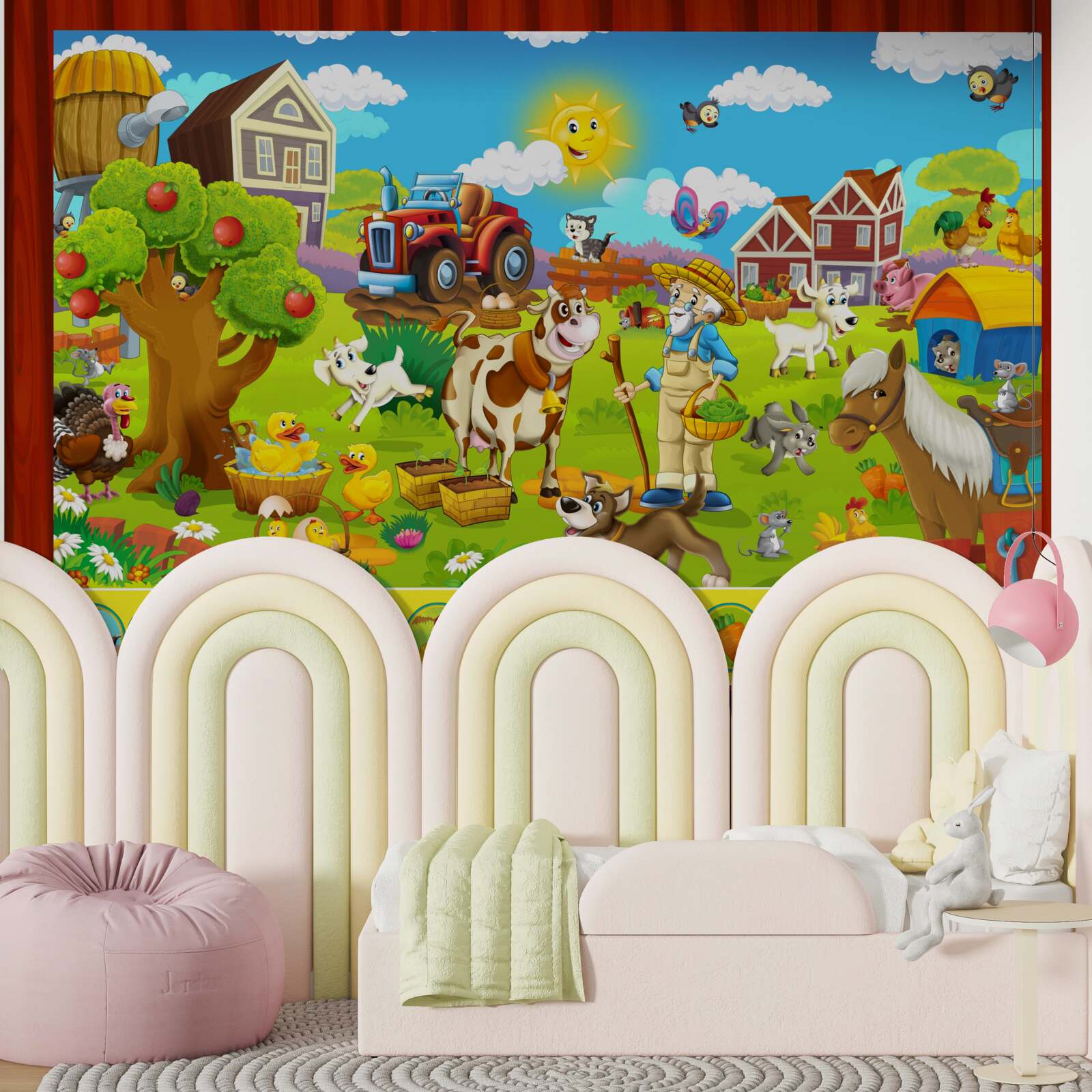 Papier peint entreprise agricole