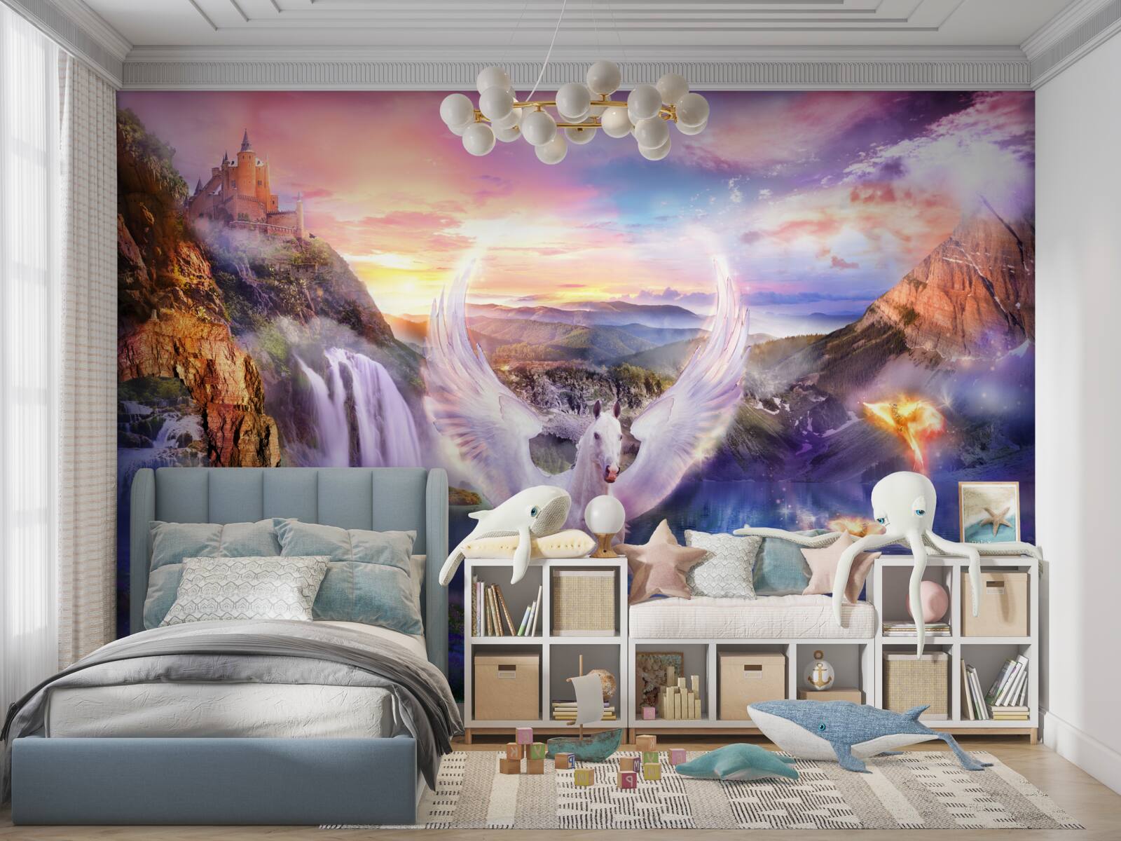 Papier peint cheval fantastique