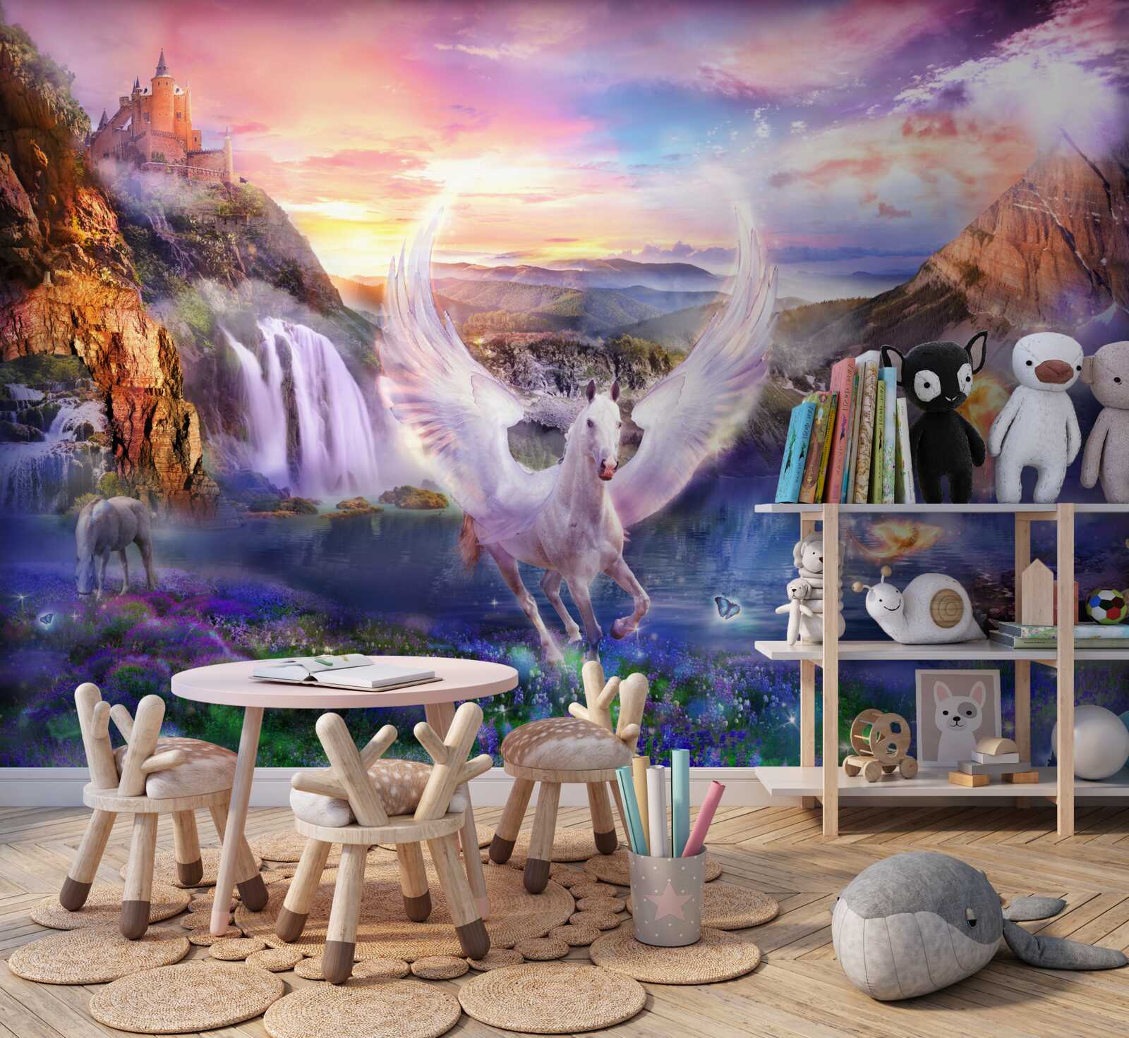 Papier peint cheval fantastique