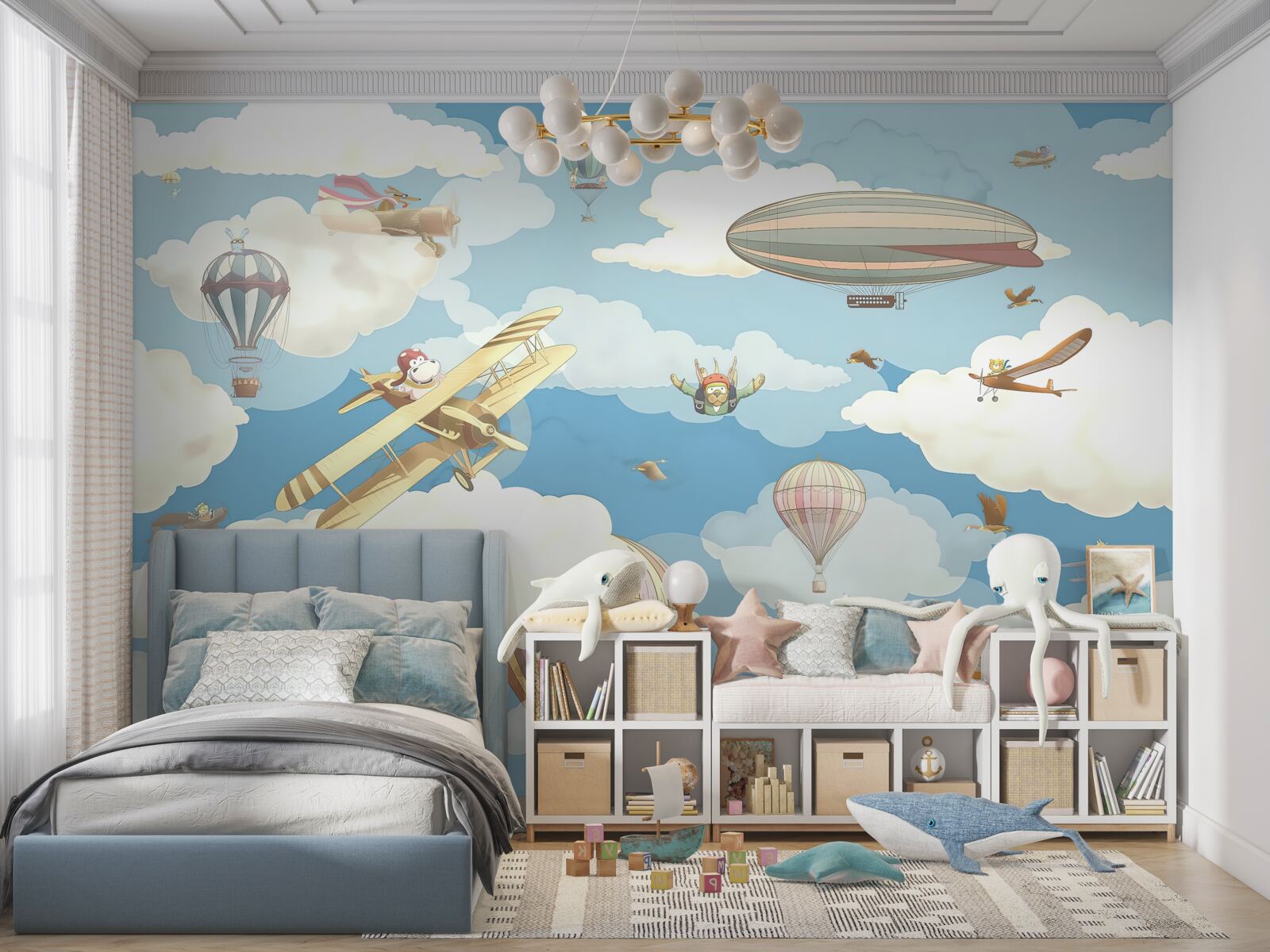 Papier peint hall et mur