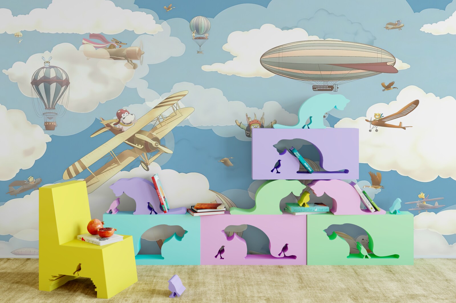 Papier peint hall et mur