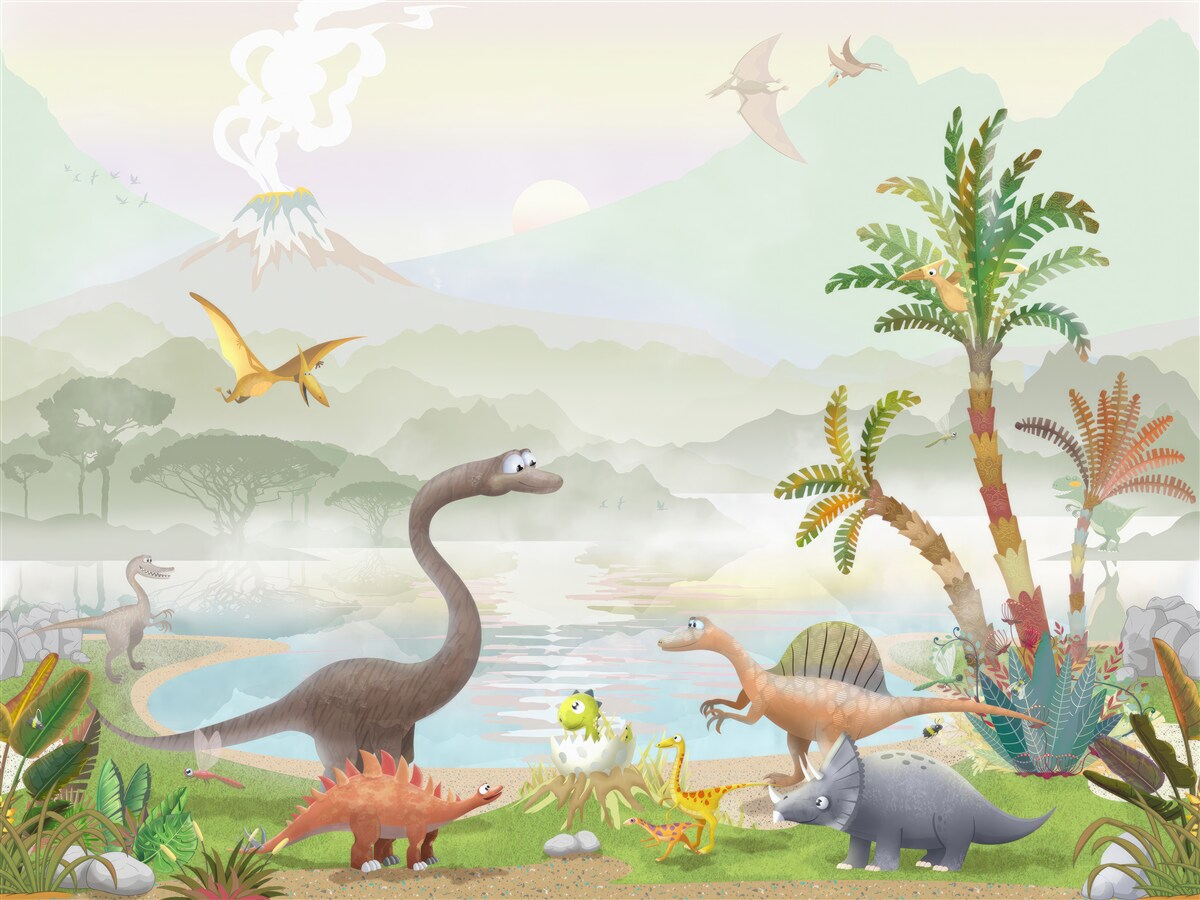 Papier peint beauté naturelle et mur