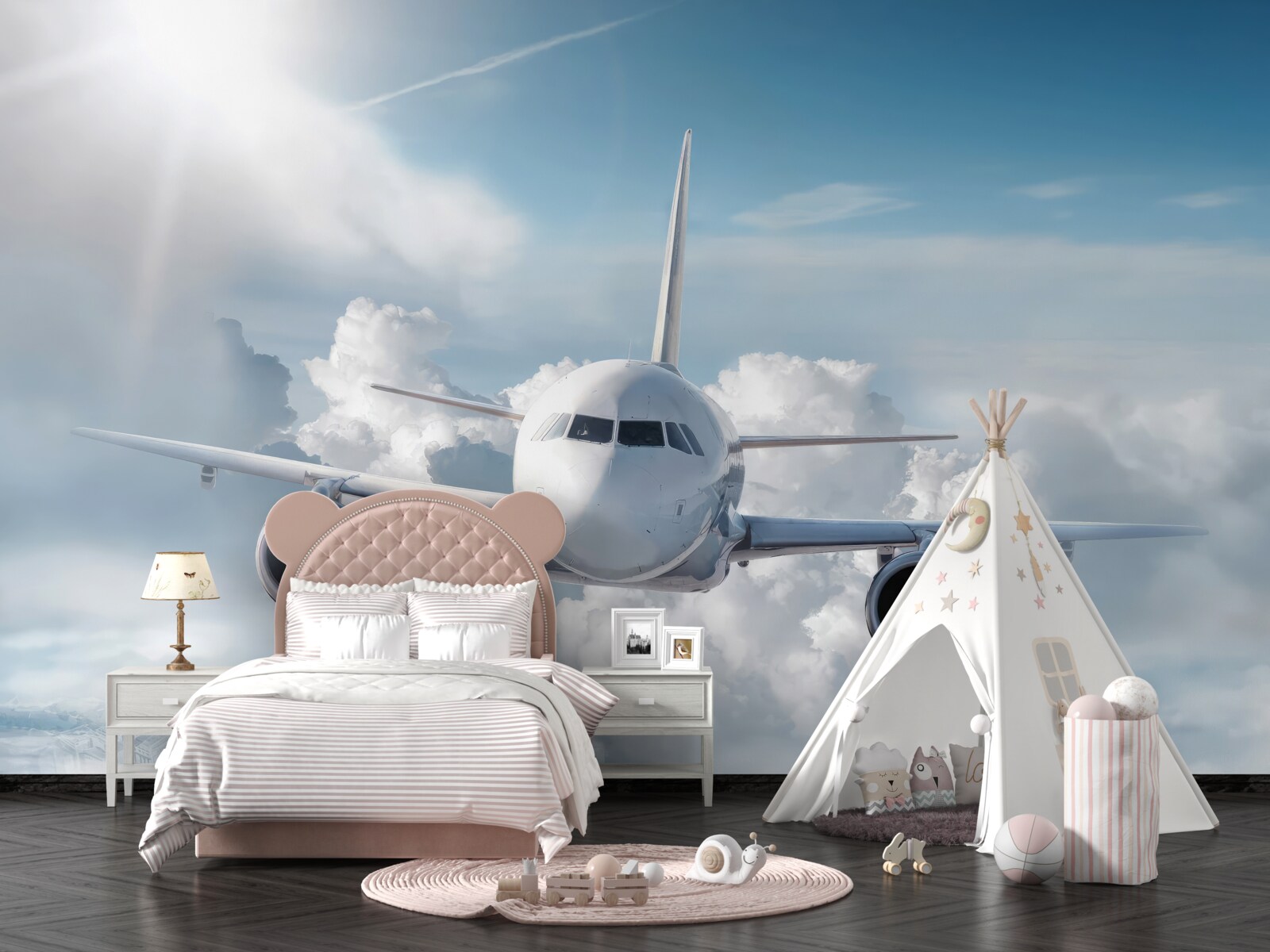 Papier peint Transport