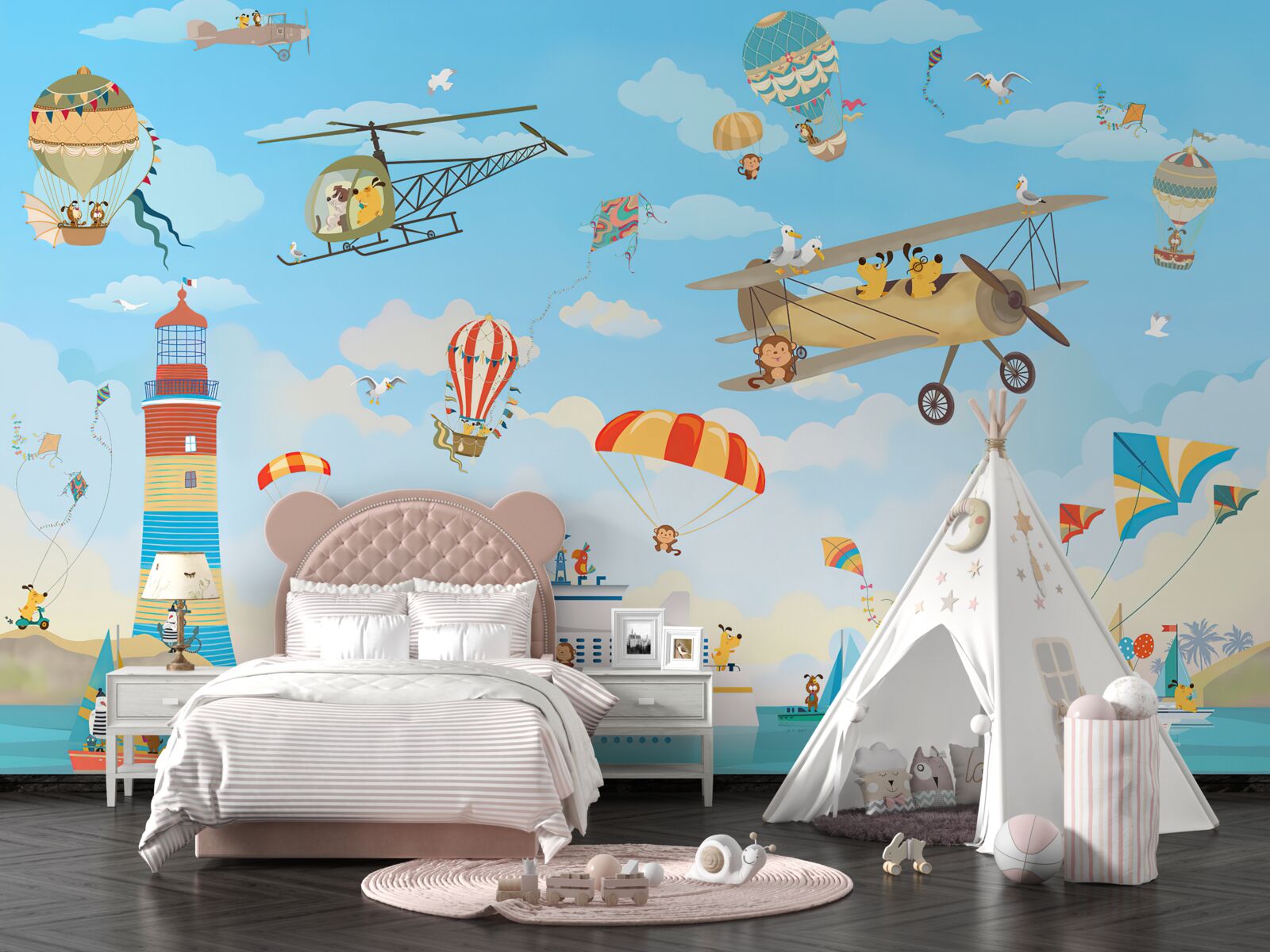 Papier peint autocollant pour le mur et le mur lui-même