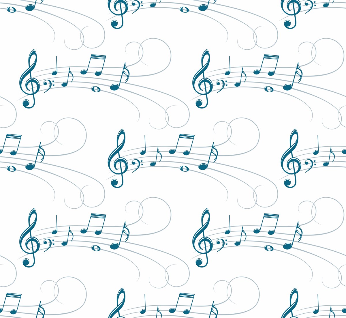 Papier peint enregistrements musicaux avec clé de violon