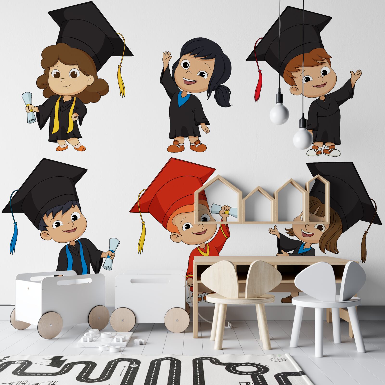 Papier peint enfants d'anciens élèves