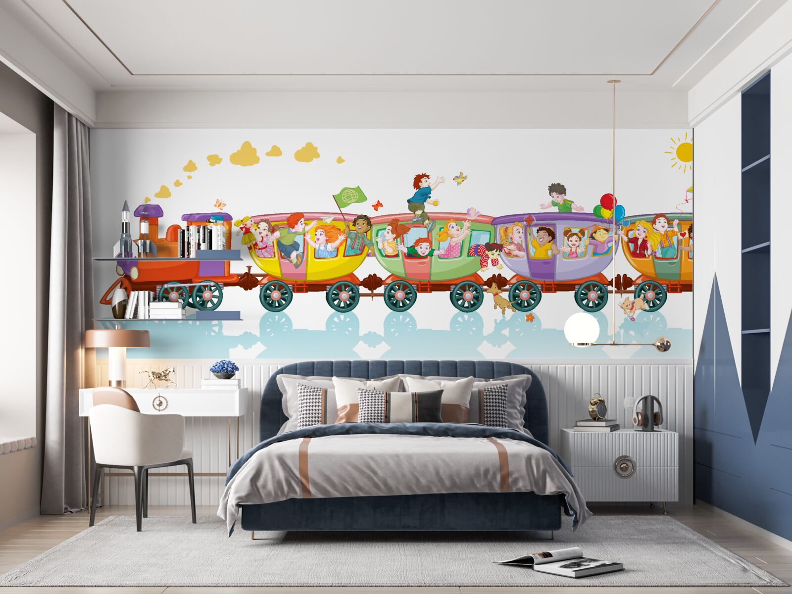 Papier peint une séance d'entraînement rapide avec les garçons