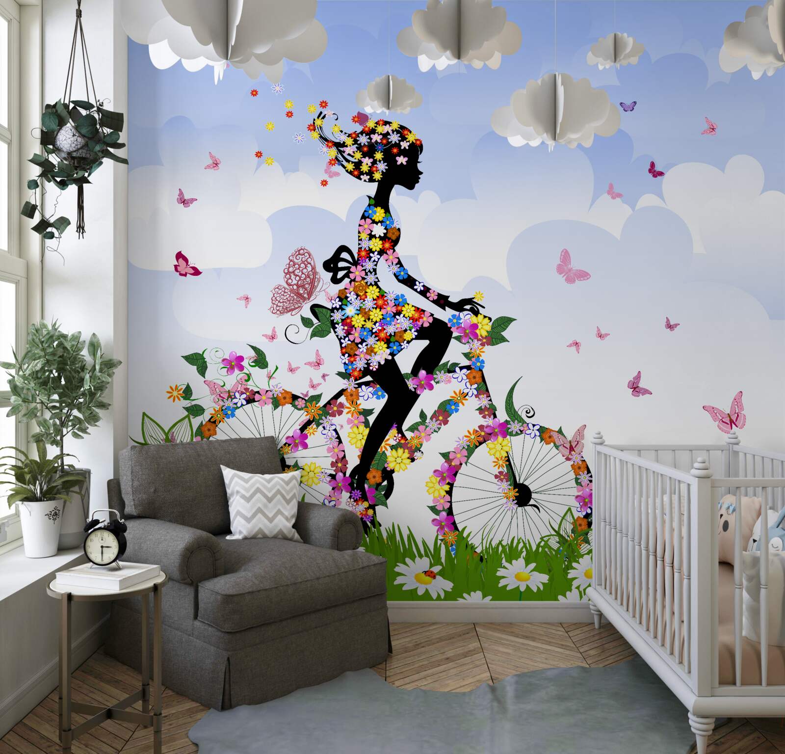 Papier peint cycliste