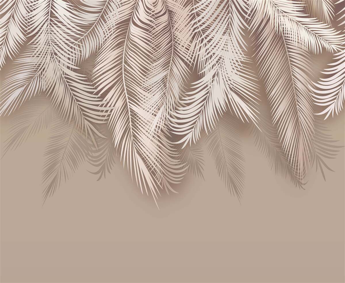 Papier peint face arrière des feuilles épaisses