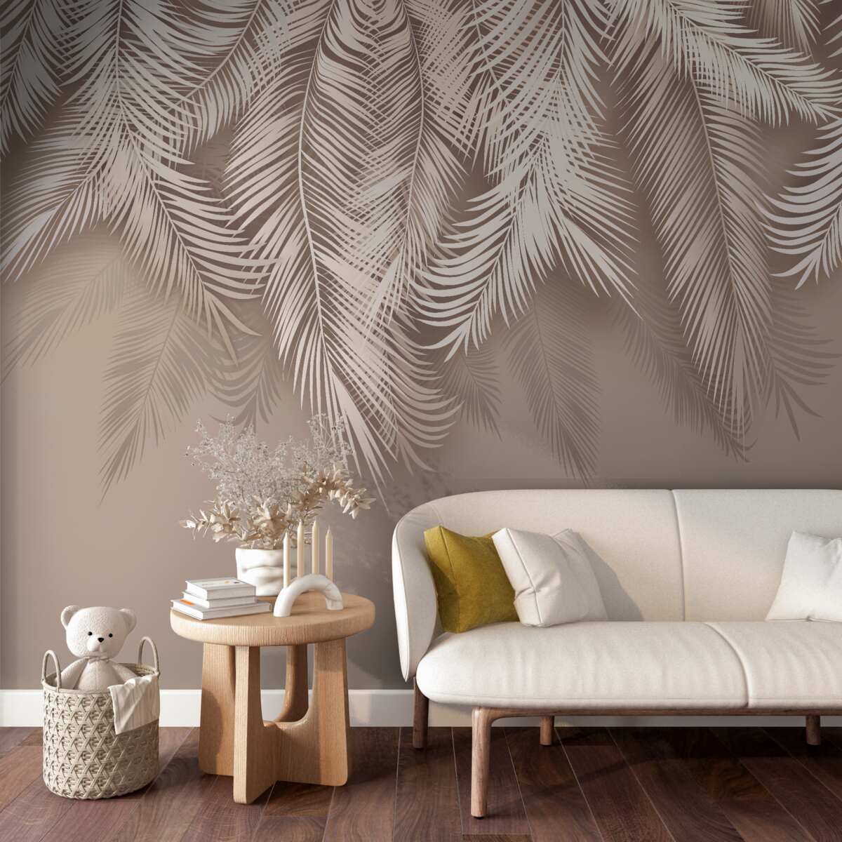 Papier peint face arrière des feuilles épaisses