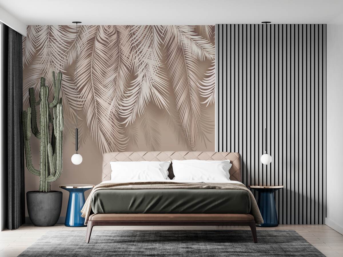 Papier peint face arrière des feuilles épaisses