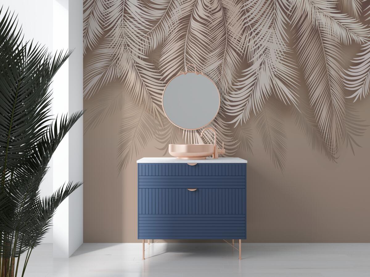 Papier peint face arrière des feuilles épaisses