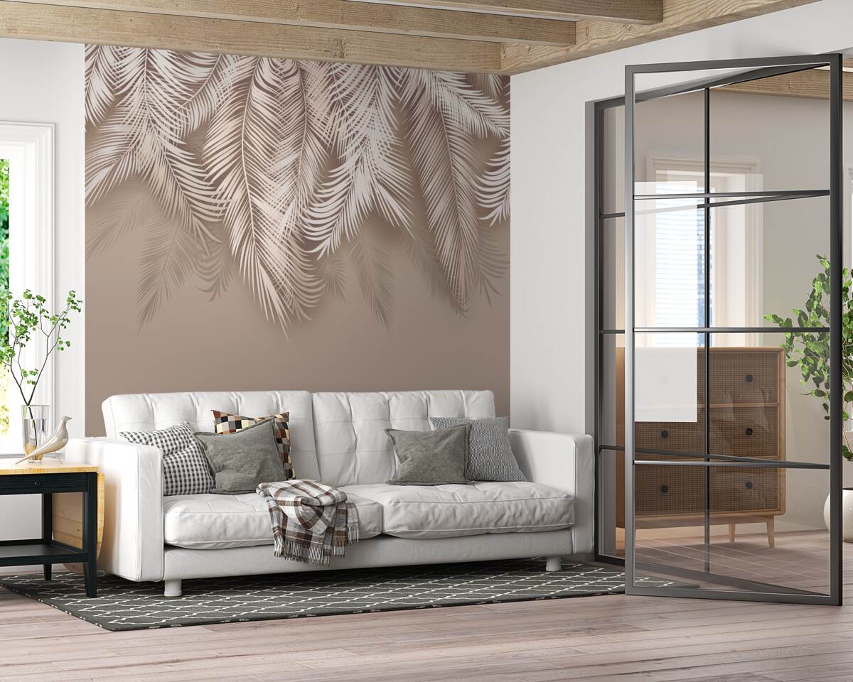 Papier peint face arrière des feuilles épaisses