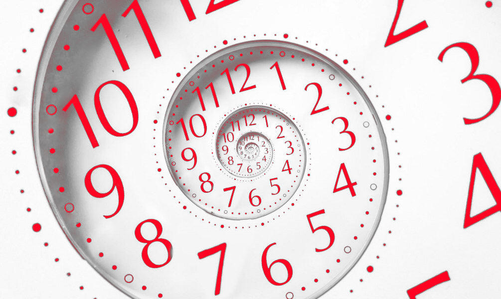 Papier peint continuité du temps